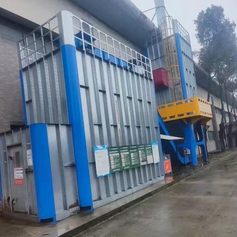 Wet electrostatic dust removal